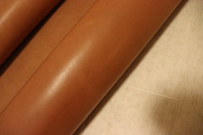 ds35円！クラフトの定番！アンバーブラウン　素上げ　ヌメ革　225ds