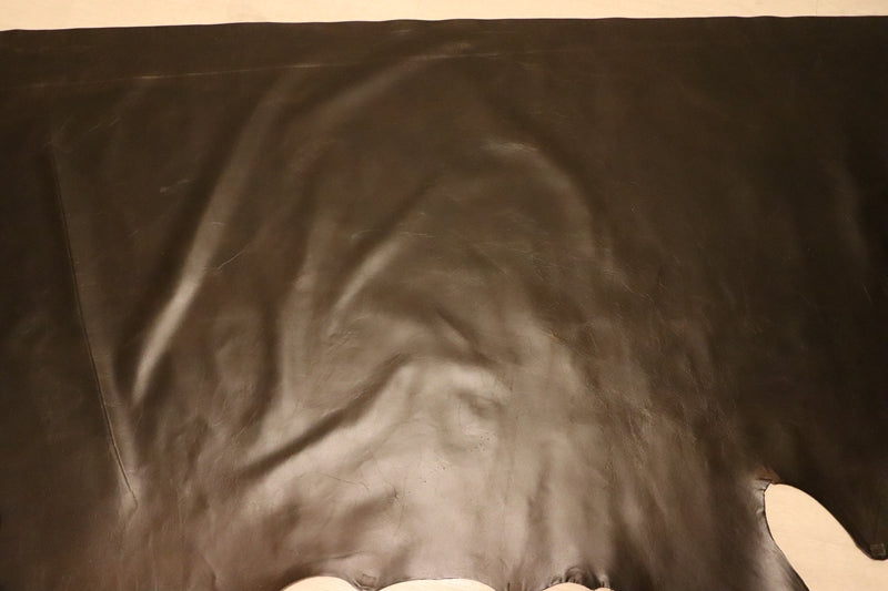 ds35円！[ヴィンテージブラウン]新入荷 イタリアンレザー 牛革 クロム革 クラッキング加工 226ds