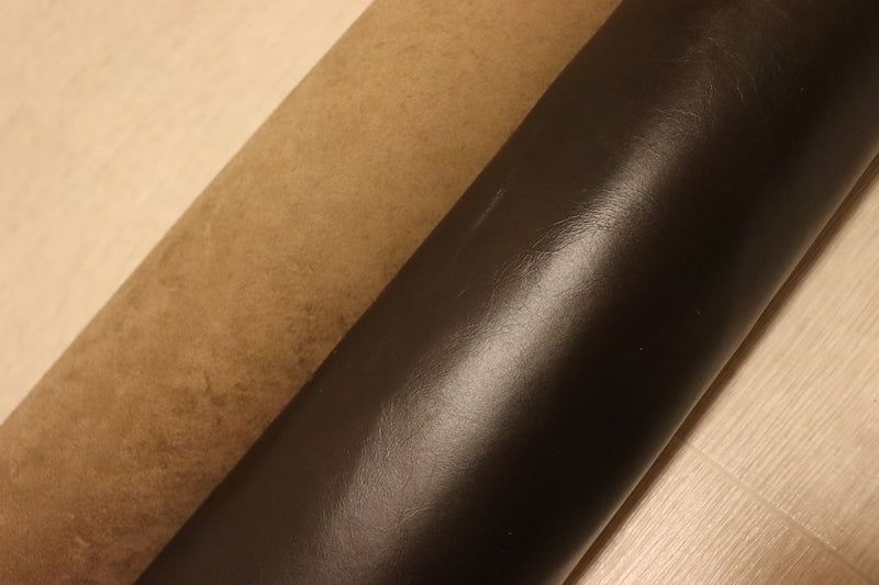 ds35円！[ヴィンテージブラウン]新入荷 イタリアンレザー 牛革 クロム革 クラッキング加工 226ds