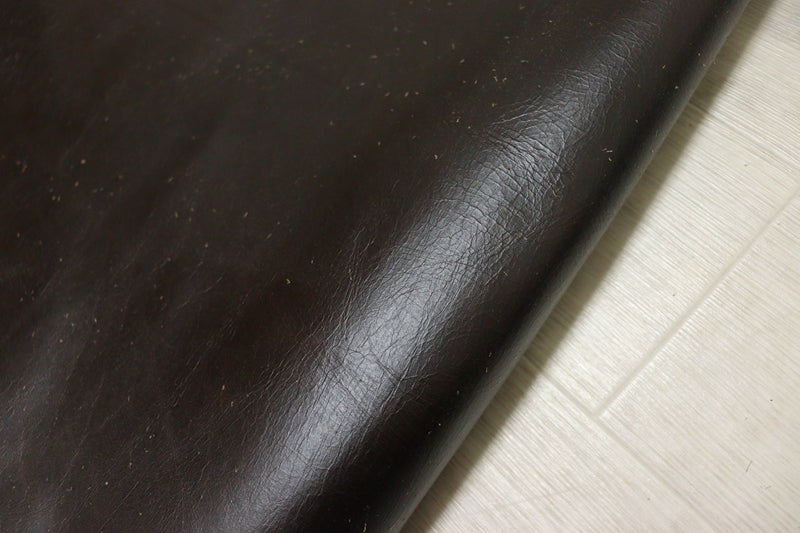 ds35円！[ヴィンテージブラウン]新入荷 イタリアンレザー 牛革 クロム革 クラッキング加工 303ds