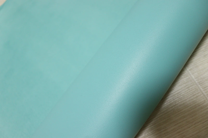 ds35円！[ターコイズ]新入荷 国産 ヤギ革 クロム革 スムース加工 55ds