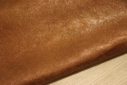 ds40円！[ブロンズ系]新入荷 イタリアンレザー 牛革 コンビヌメ革 ムラ染加工 164ds