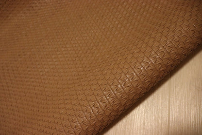 ds40円！[モカブラウン]新入荷 国産 牛革 ヌメ革 スペインメッシュ 90ds