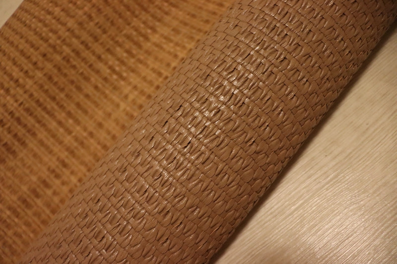 ds40円！[モカブラウン]新入荷 国産 牛革 ヌメ革 スペインメッシュ 90ds