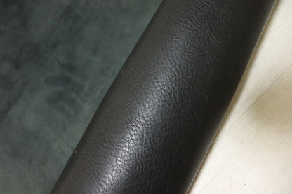 ds50円！[ブラック]新入荷 ベリー イタリアンレザー 牛革 ヌメ革 シュリンク加工 112ds