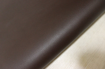 ds50円！[ダークブラウン]新入荷 イタリアンレザー 牛革 ヌメ革 スムース加工 200ds