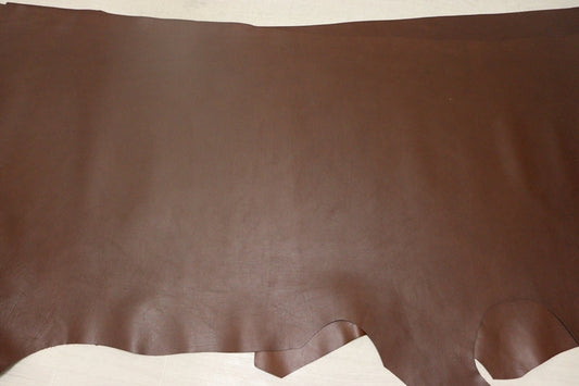 ds50円！[アンバーブラウン]新入荷 イタリアンレザー 牛革 ヌメ革 セミアニリン 200ds