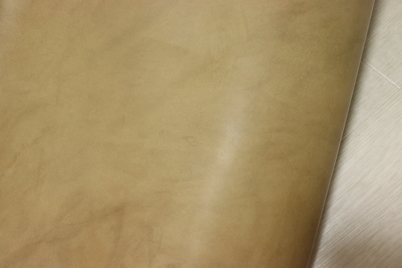 ds50円！[カーキー]新入荷 ベリー イタリアンレザー 牛革 ヌメ革 スムース加工 ピットなめし 76ds