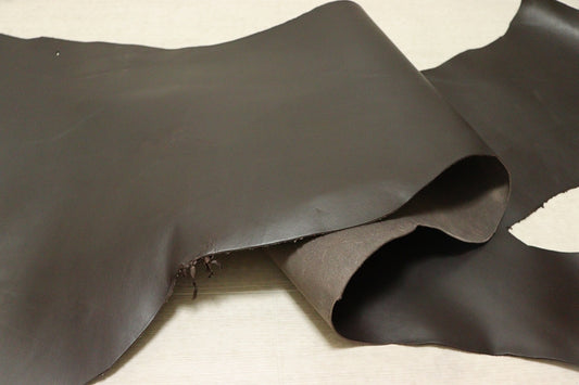 ds50円！[ヴィンテージブラウン]新入荷 ベリー イタリアンレザー 牛革 ヌメ革 アニリン仕上げ ピットなめし 98ds