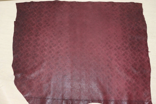 ds70円！[グレープ]新入荷 イタリアンレザー 牛革 ヌメ革 ショルダー ダイヤ型押し 113ds