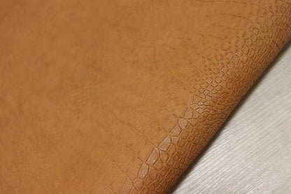 ds70円！[TAN]新入荷 イタリアンレザー 牛革 ヌメ革 ショルダー クロコ型押し 122ds