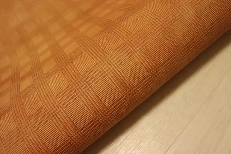 ds70円！[生成り]新入荷 イタリアンレザー 牛革 ヌメ革 ショルダー チェック型押し 上質 137ds