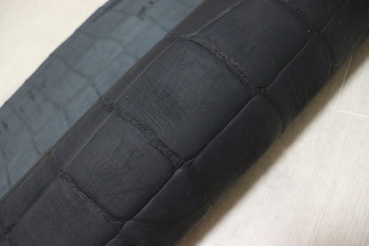 ds70円！[ブラック]新入荷 イタリアンレザー 牛革 ヌメ革 ショルダー クロコ型押し 143ds