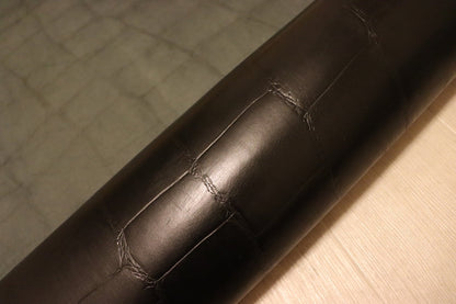 ds70円！[ブラック]新入荷 イタリアンレザー 牛革 ヌメ革 ショルダー クロコ型押し 149ds