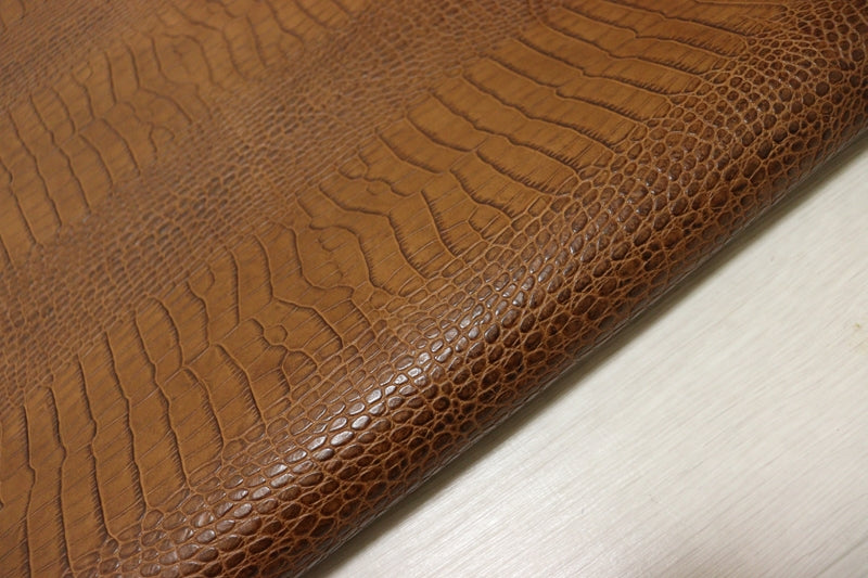 ds70円！[ブラウン]新入荷 イタリアンレザー 牛革 ヌメ革 ショルダー クロコ型押し 153ds