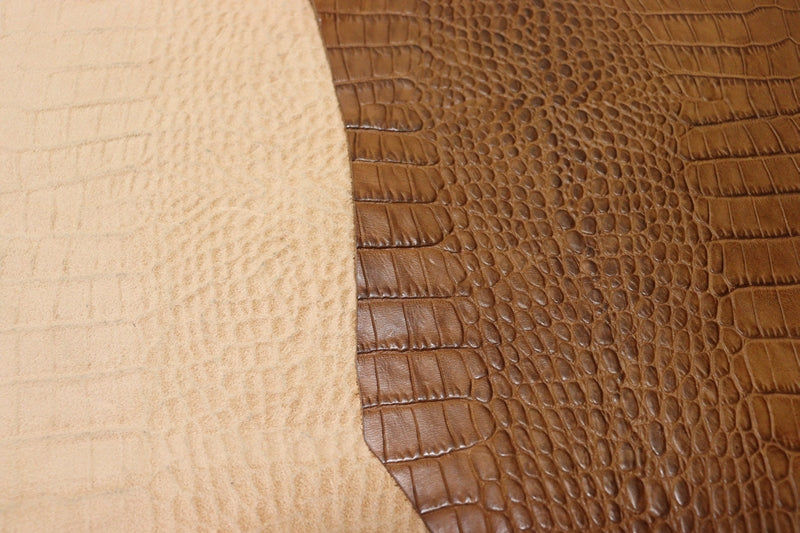 ds70円！[ブラウン]新入荷 イタリアンレザー 牛革 ヌメ革 ショルダー クロコ型押し 153ds