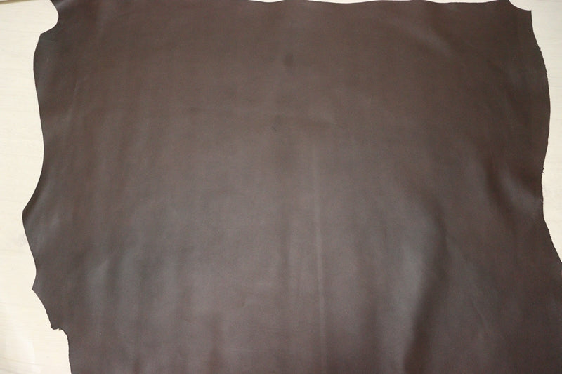 ds70円！[ダークブラウン]新入荷 イタリアンレザー 牛革 ヌメ革 ショルダー シボ型押し セミアニリン 156ds