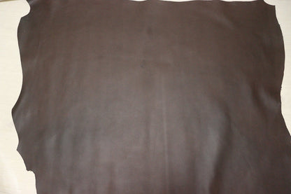 ds70円！[ダークブラウン]新入荷 イタリアンレザー 牛革 ヌメ革 ショルダー シボ型押し セミアニリン 156ds