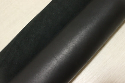 ds70円！[ブラック]新入荷 イタリアンレザー 牛革 ヌメ革 ショルダー スムース加工 162ds