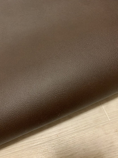 ds70円！[ダークブラウン]新入荷 イタリアンレザー 牛革 ヌメ革 ショルダー シボ型押し 175ds