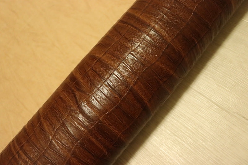 ds72円！[チョコブラウン]新入荷 イタリアンレザー 牛革 ヌメ革 ショルダー 絞り加工 上質 121ds
