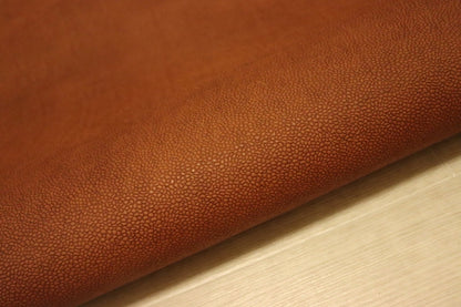 ds72円！[レッドブラウン]新入荷 イタリアンレザー 牛革 ヌメ革 ショルダー シボ型押し 137ds