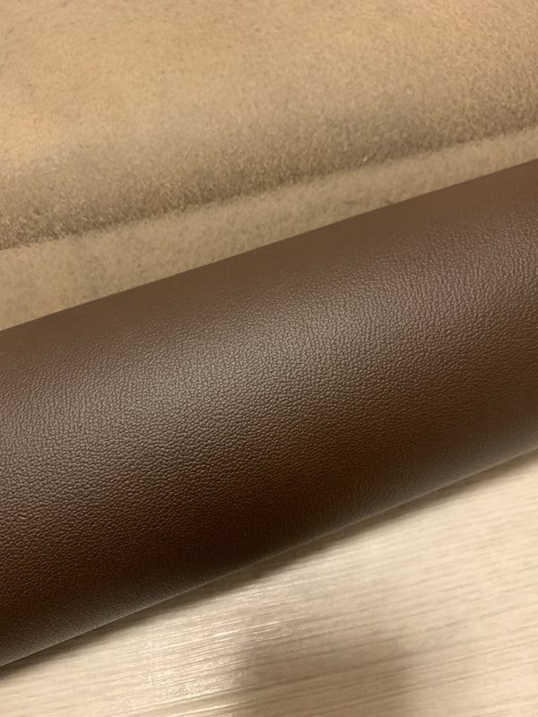 ds72円！[ダークブラウン]新入荷 イタリアンレザー 牛革 ヌメ革 ショルダー シボ型押し セミアニリン 143ds