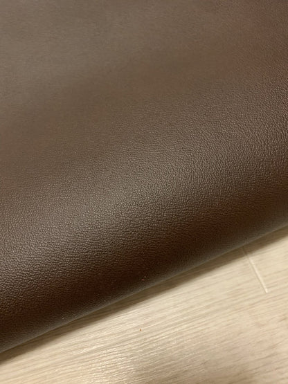 ds72円！[ダークブラウン]新入荷 イタリアンレザー 牛革 ヌメ革 ショルダー シボ型押し セミアニリン 155ds