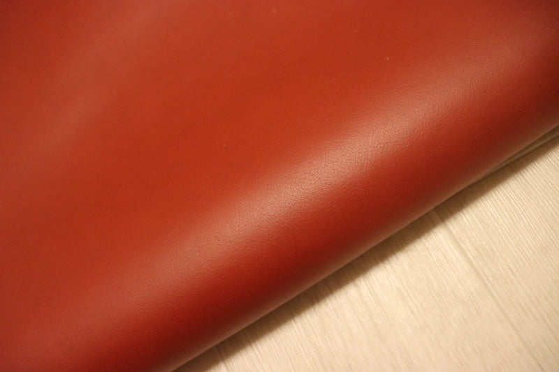 ds75円！[レッドブラウン]新入荷 イタリアンレザー 牛革 ヌメ革 ショルダー スムース加工 127ds