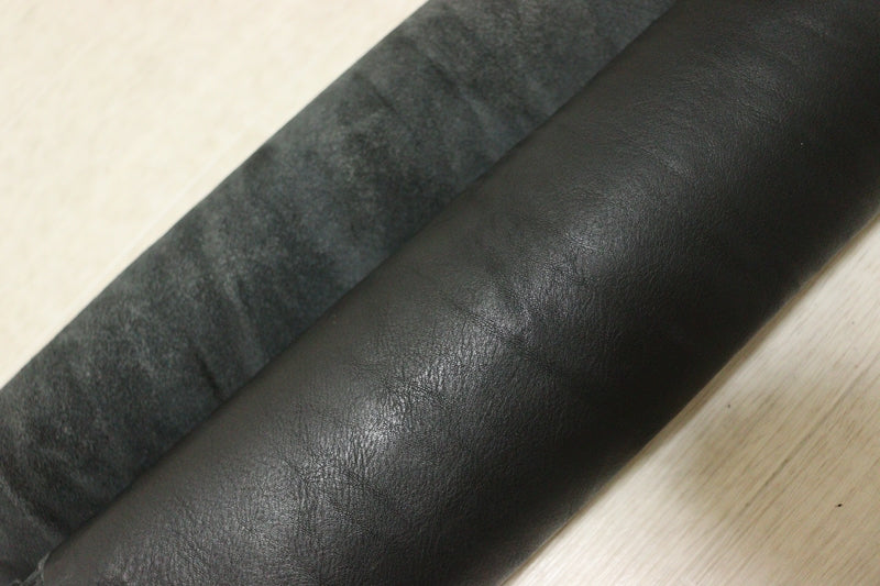 ds75円！[ブラック]新入荷 イタリアンレザー 牛革 ヌメ革 ショルダー スムース加工 128ds