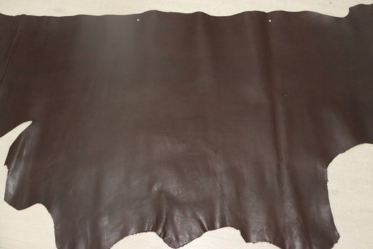 ds75円！[ヴィンテージブラウン]新入荷 イタリアンレザー 牛革 ヌメ革 ショルダー スムース加工 Wショルダー 173ds