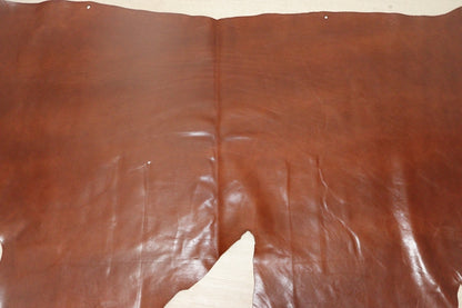 ds75円！[レッドブラウン]新入荷 イタリアンレザー 牛革 ヌメ革 ショルダー アニリン仕上げ 177ds