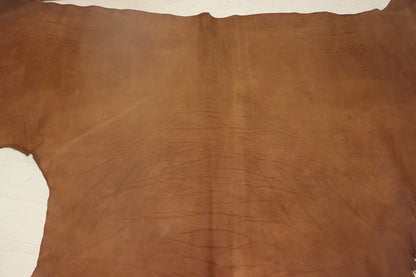 ds75円！[ヘンナブラウン]新入荷 イタリアンレザー 牛革 ヌメ革 ショルダー 染料仕上げ Wショルダー 187ds