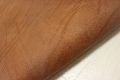 ds75円！[ヘンナブラウン]新入荷 イタリアンレザー 牛革 ヌメ革 ショルダー 染料仕上げ Wショルダー 187ds