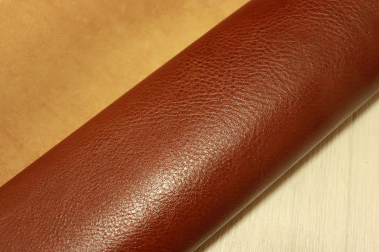 ds75円！新入荷！CONCERIA 800社　マロンブラウン　オイルヌメ　シュリンク加工　142ds