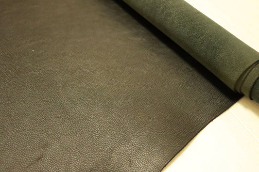ds75円！新入荷！上質！シュリンク加工　オイルヌメ　ブラック　135ds