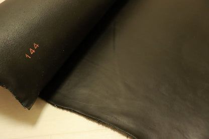 ds75円！新入荷！上質！トスカーナ　極厚ヌメ　ショルダー　ブラック　144ds