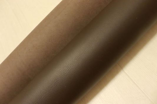 ds72円！上質！トスカーナ　顔料仕上げ　ショルダー　ダークブラウン　ヌメ革　124ds