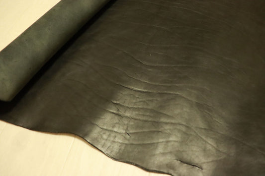 ds75円！新入荷！上質！オイルヌメ　ブラック　ショルダー　158ds
