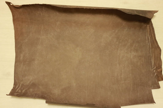 ds100円！[モカブラウン]バダラッシカルロ社イタリアンレザー 牛革 ヌメ革 ショルダー 吟すり加工 プエブロ 80ds