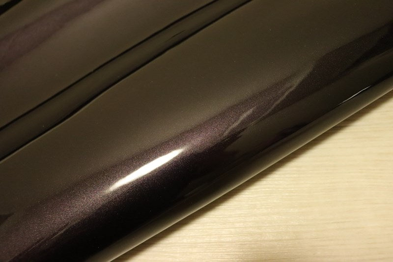 ds25円！[ナス色]新入荷 インポートレザー 牛革 クロム革 エナメル 100ds