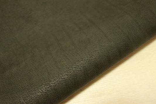 ds25円！[ブラック]SALE!国産 豚革 スムース加工 モチモチ 102ds