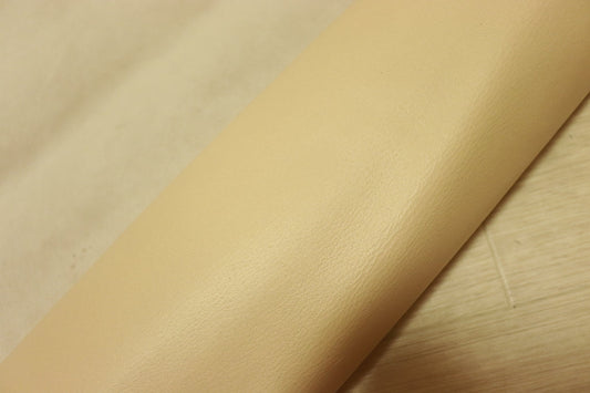 ds25円！[アイボリー]SALE！ 国産 豚革 クロム革 スムース加工 160ds