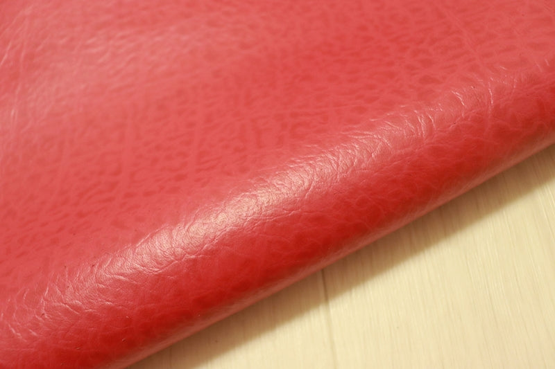 ds25円！[パープルピンク]SALE! 国産 馬革 姫路レザー クロム革 エレファント型押し 165ds