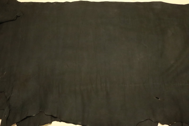 ds25円！[ブラック]秋冬制作に 国産 牛革 クロム革 ヌバック 200ds