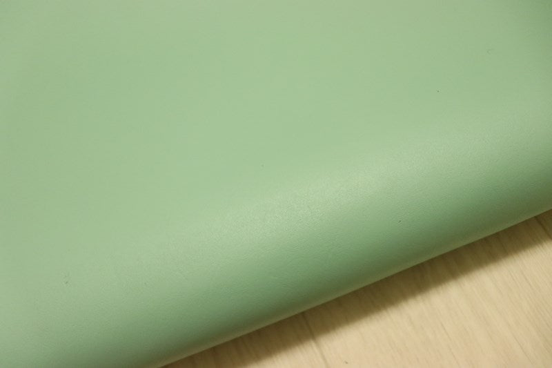 ds25円！[スプレイグリーン]新入荷 国産 牛革 姫路レザー クロム革 スムース加工 顔料仕上げ 230ds