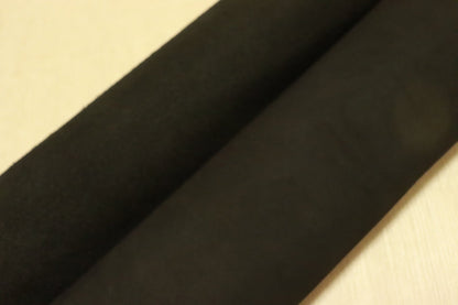 ds25円！[ブラック]秋冬制作に 国産 牛革 クロム革 ヌバック 247ds