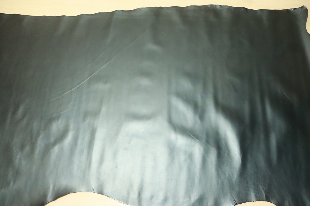 ds25円！[メタリックブルー]新入荷 国産 牛革 姫路レザー クロム革 スムース加工 250ds
