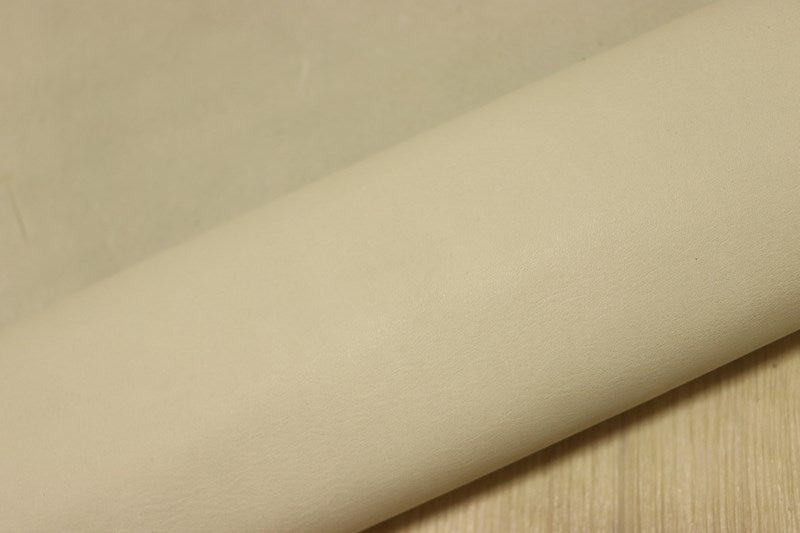 ds25円！[アイボリー]新入荷 国産 牛革 姫路レザー クロム革 ラム調スムース加工 やや訳あり 262ds