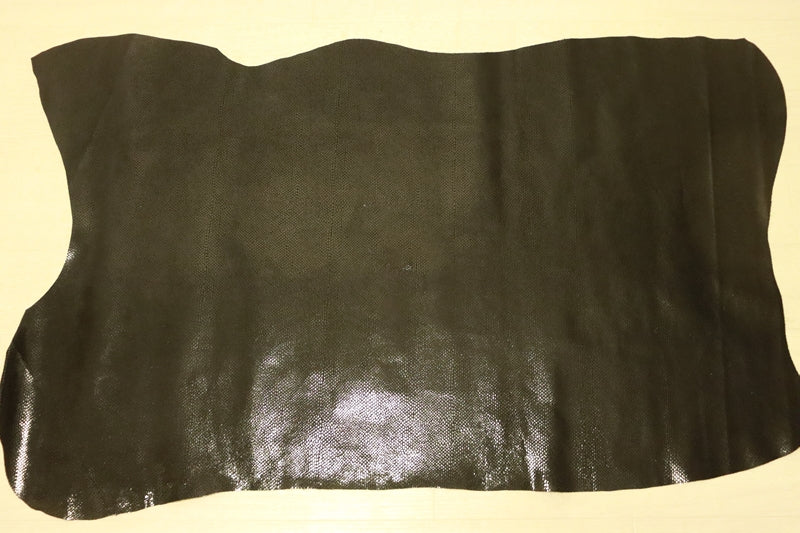 ds25円！[ブラック]新入荷 国産 豚革 クロム革 スネークプリント 80ds